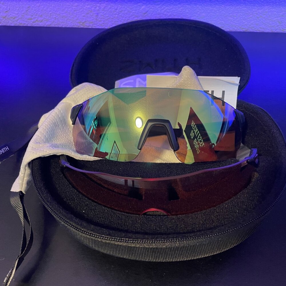 Smith Optics Reverb ChromaPop Rimless Shield Sunglasses w/ Two Bonus Lens